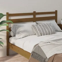 Tête de lit Marron miel 166x4x100 cm Bois massif de pin 818433><noscript><img width=