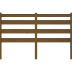 Tête de lit Marron miel 166x4x100 cm Bois massif de pin 818433><noscript><img width=
