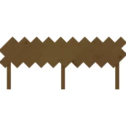 Tête de lit Marron miel 196x3x80,5 cm Bois massif de pin 819243><noscript><img width=