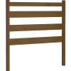 Vidaxl Tête de lit Marron miel 81x4x100 cm Bois massif de pin 818398* Tête De Lit