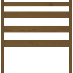Vidaxl Tête de lit Marron miel 81x4x100 cm Bois massif de pin 818398* Tête De Lit