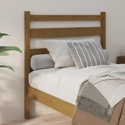Vidaxl Tête de lit Marron miel 81x4x100 cm Bois massif de pin 818398* Tête De Lit