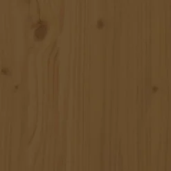 Vidaxl Tête de lit Marron miel 125,5x4x100 cm Bois massif de pin 818863* Tête De Lit