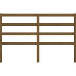 Tête de lit Marron miel 146x4x100 cm Bois massif de pin 817643><noscript><img width=