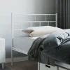 Tête de lit métal blanc 80 cm 355735>Vidaxl Discount