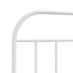 Vidaxl Tête de lit métal blanc 180 cm 353720* Tête De Lit