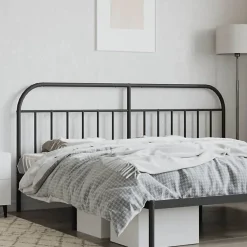 Tête de lit métal noir 200 cm 353673><noscript><img width=