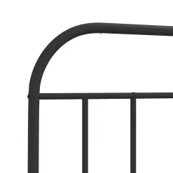 Tête de lit métal noir 200 cm 353673><noscript><img width=