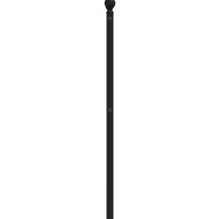 Vidaxl Tête de lit métal noir 200 cm 353477* Tête De Lit