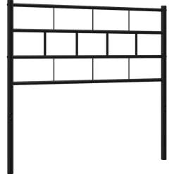 Tête de lit métal noir 75 cm 355685>Vidaxl Best