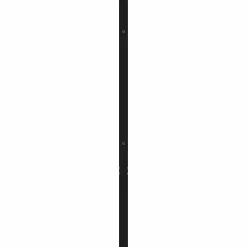 Vidaxl Tête de lit métal noir 100 cm 352348* Tête De Lit