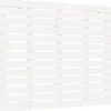 Tête de lit murale Blanc 141x3x91,5 cm Bois massif de pin 824709>Vidaxl