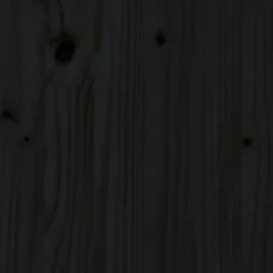 Tête de lit Noir 166x4x100 cm Bois massif de pin><noscript><img width=