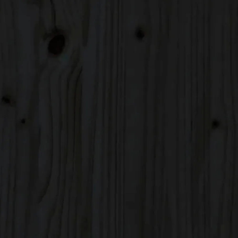 Tête de lit Noir 166x4x100 cm Bois massif de pin>Vidaxl Best