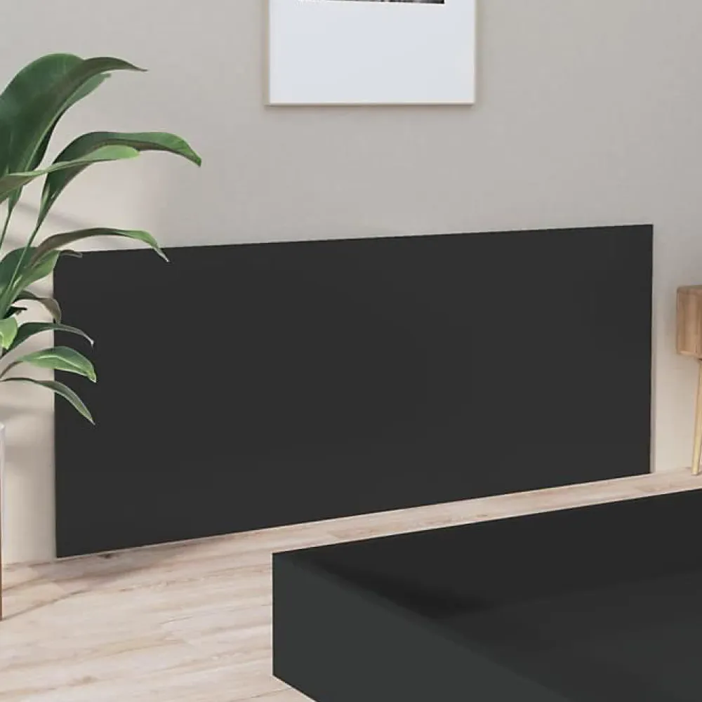 Tête de lit Noir 200x1,5x80 cm Bois d'ingénierie 811044>Vidaxl Clearance
