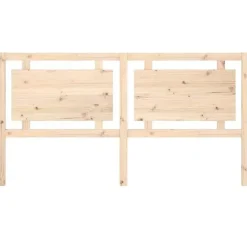 Vidaxl Tête de lit 185,5x4x100 cm Bois massif de pin 817955* Tête De Lit