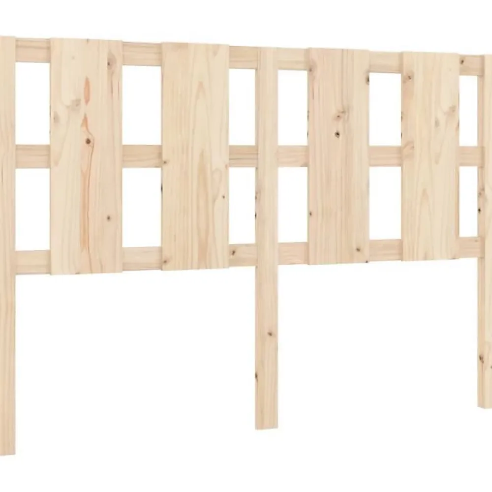 Vidaxl Tête de lit 140,5x4x100 cm Bois massif de pin 817985* Tête De Lit