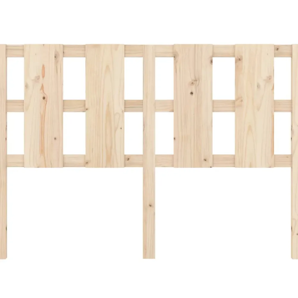 Vidaxl Tête de lit 140,5x4x100 cm Bois massif de pin 817985* Tête De Lit