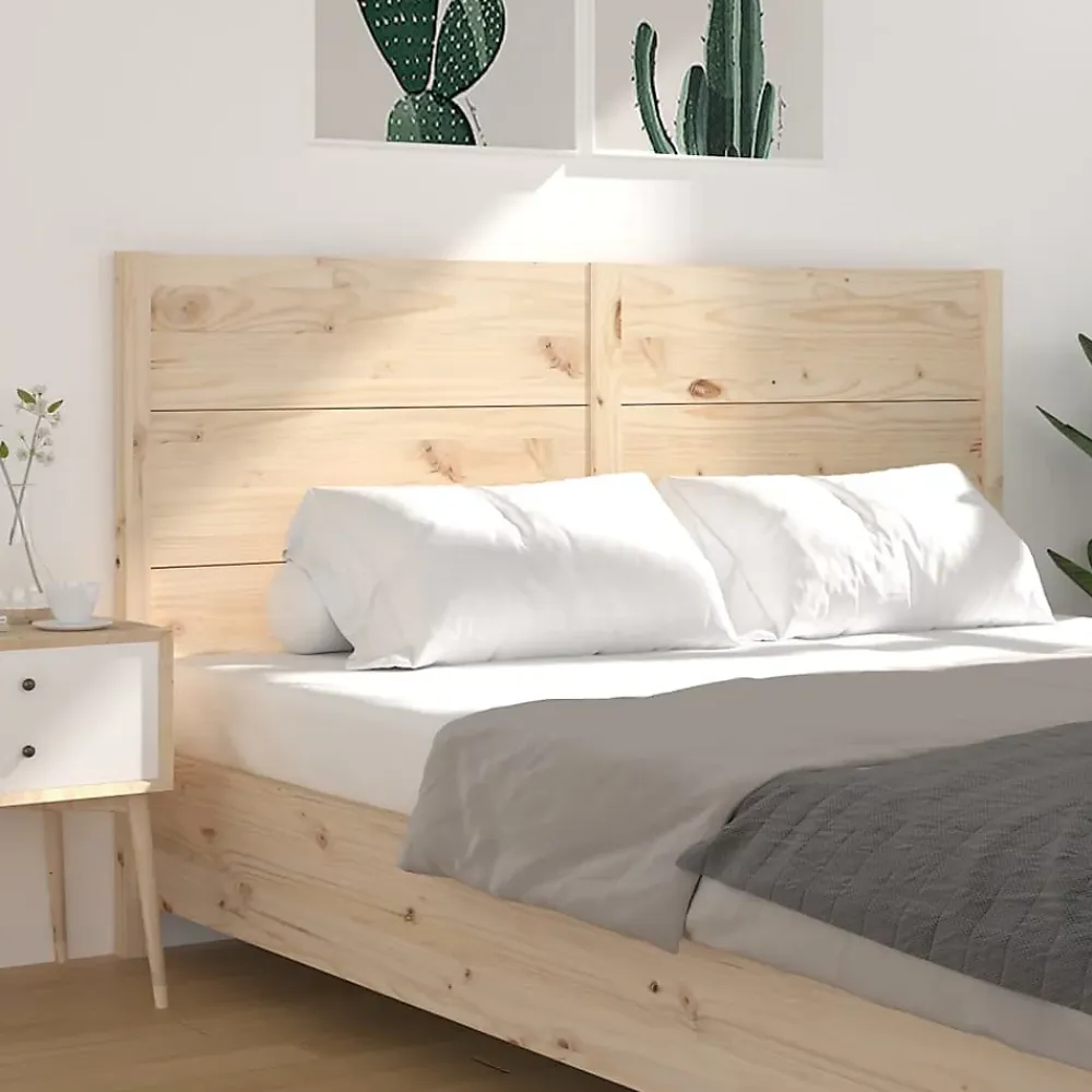Vidaxl Tête de lit 166x4x100 cm Bois massif de pin 818730* Tête De Lit