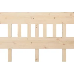 Vidaxl Tête de lit 163,5x3x81 cm Bois massif de pin 819130* Tête De Lit