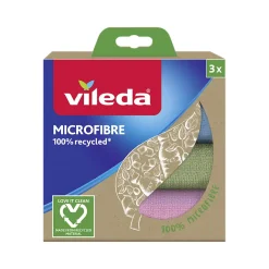 Vileda - Pack de 6 - Lavette MF recyclée x3* Chiffon