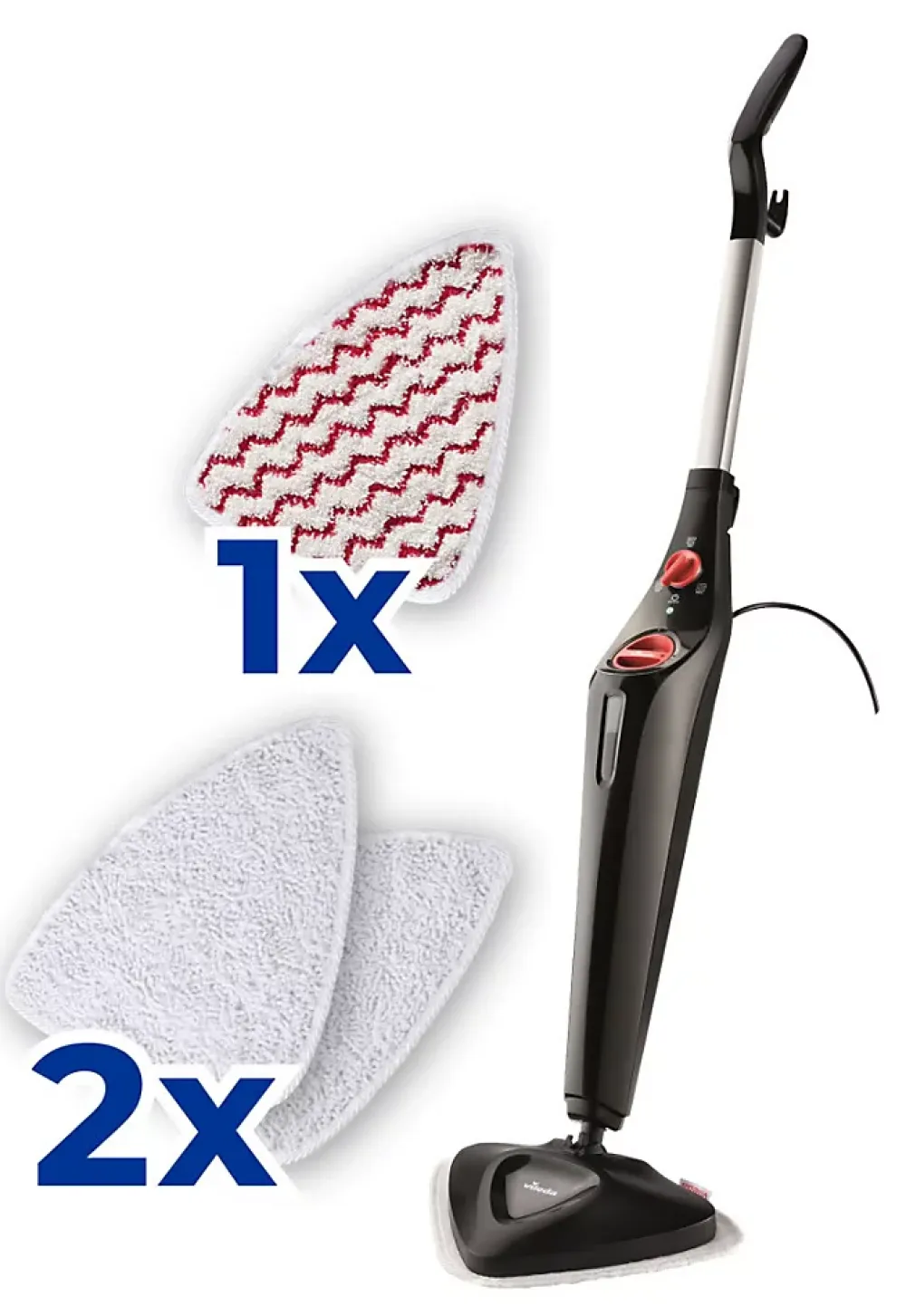Vileda - Steam Plus Power Pad -* Balai Et Tête De Balai