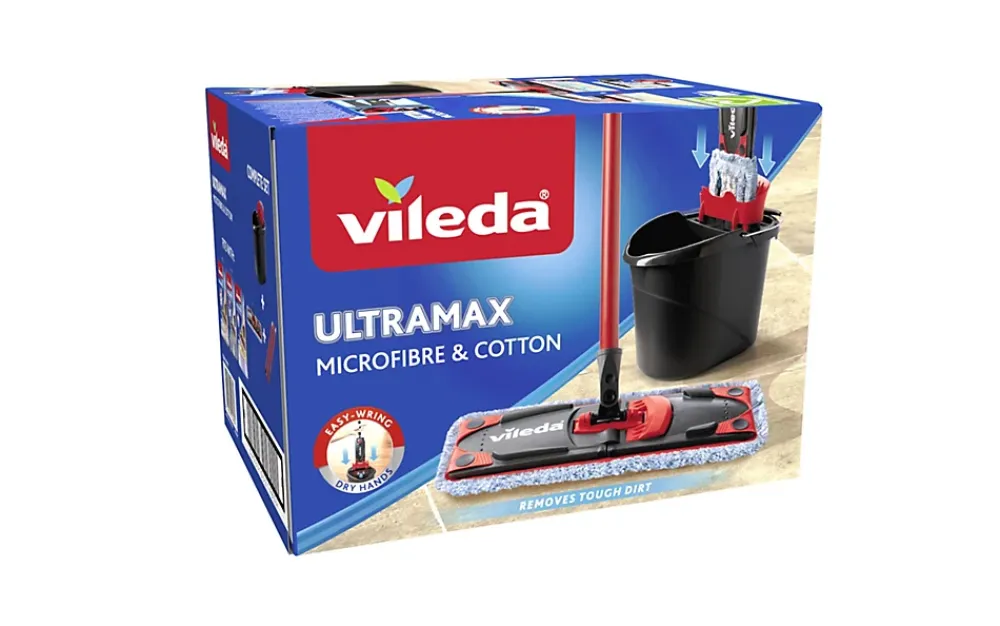 Vileda - Ultramax Micro&Coton Box* Balai Et Tête De Balai