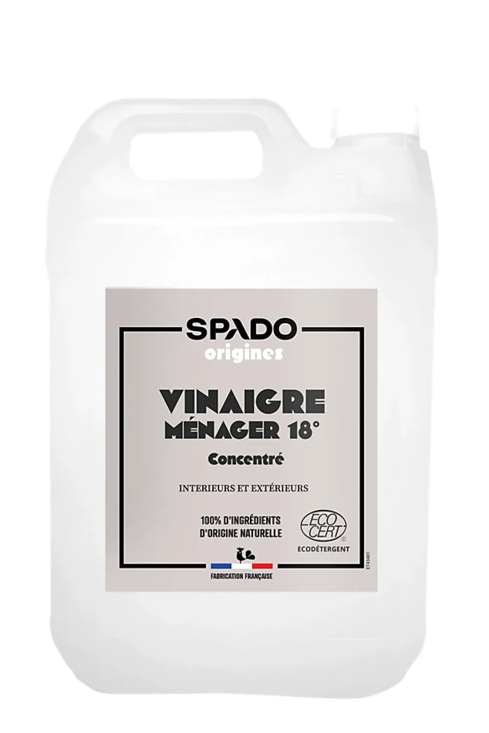 Gloss Vinaigre blanc ultra concentré 18° Spado Origines* Vinaigre Ménager