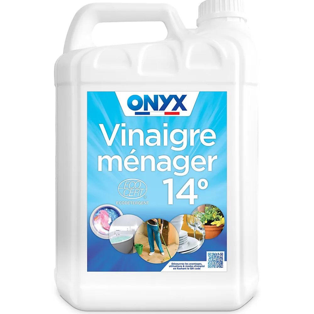 Vinaigre ménager concentration 14° bricolage 5L>Onyx Clearance