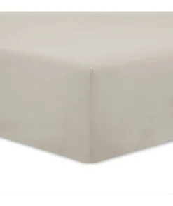 - Drap housse Beige - 140x190cm - 100% coton>Vision Online