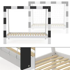 Vitalispa Lit denfant Blanc 80x160 cm sans matelas><noscript><img width=