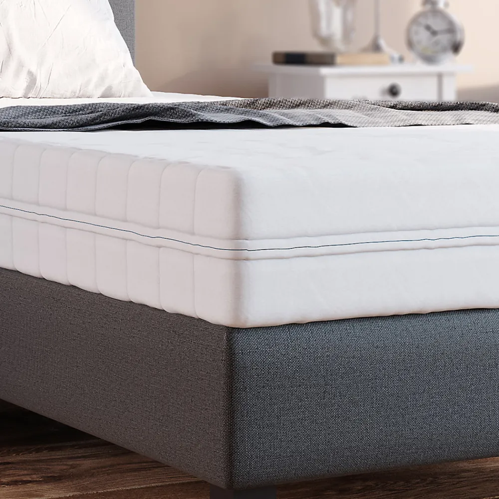 Vitalispa® Vitalispa Matelas en mousse froide Blanc 100x200cm H3 degré de dureté, 7 zones* Matelas
