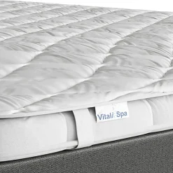 Vitalispa Protège-matelas Blanc 160x200cm><noscript><img width=