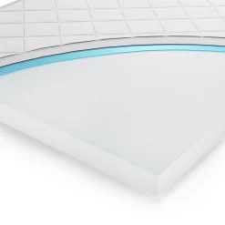 Vitalispa® Vitalispa Protège-matelas Blanc 90x200cm Pur 340 Topper* Surmatelas