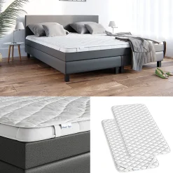 Vitalispa Protège-matelas Blanc 90x200cm lavable jusquà 60C adapté au sèche-linge>Vitalispa® Sale