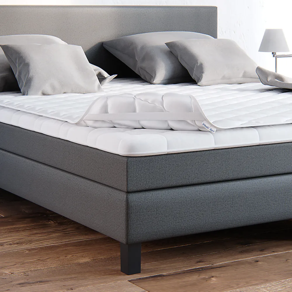 Vitalispa Protège-matelas Blanc 90x200cm lavable jusquà 60C adapté au sèche-linge>Vitalispa® Sale