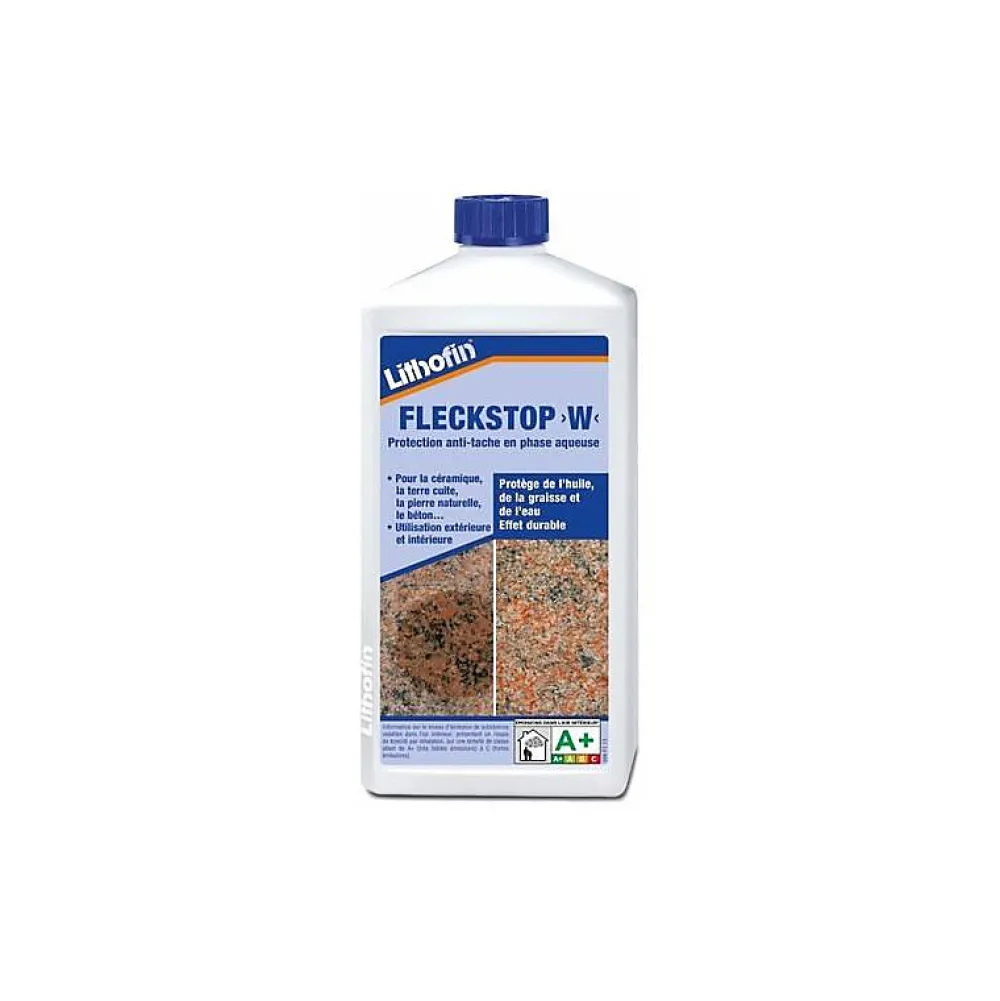 Lithofin Vlekstop W - Imprégnation spéciale pour la brique, la pierre et le béton - - 5 L* Nettoyant Et Entretien Pour Sol