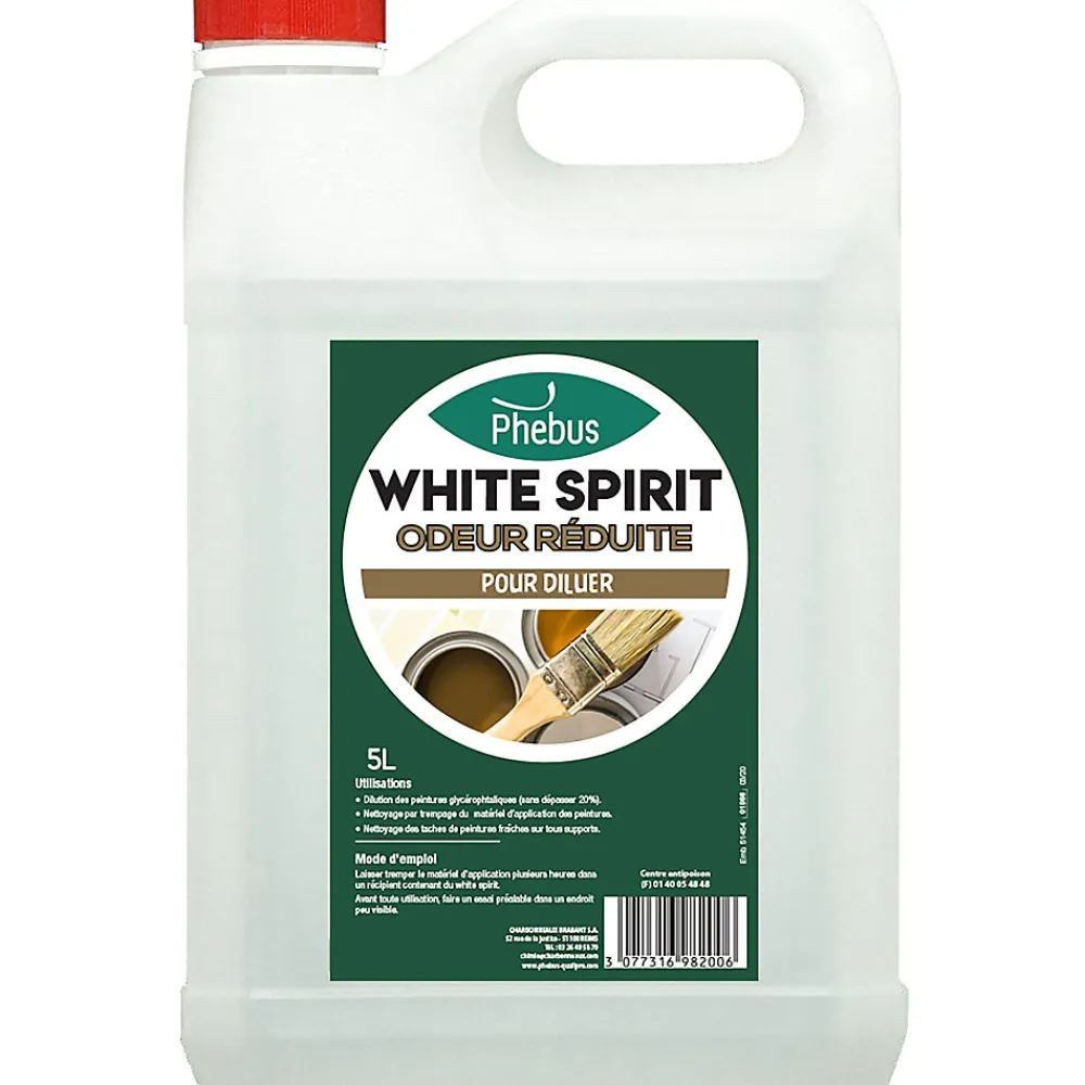 White spirit odeur réduite Phébus 5L>Phebus
