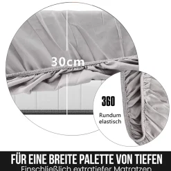 Fortuna lai 140X200 Parure de lit 4 pièces, lit double, grand lit, 1 housse de couette, 1 drap-housse et 2 taies d'oreiller,rose* Lit Coffre