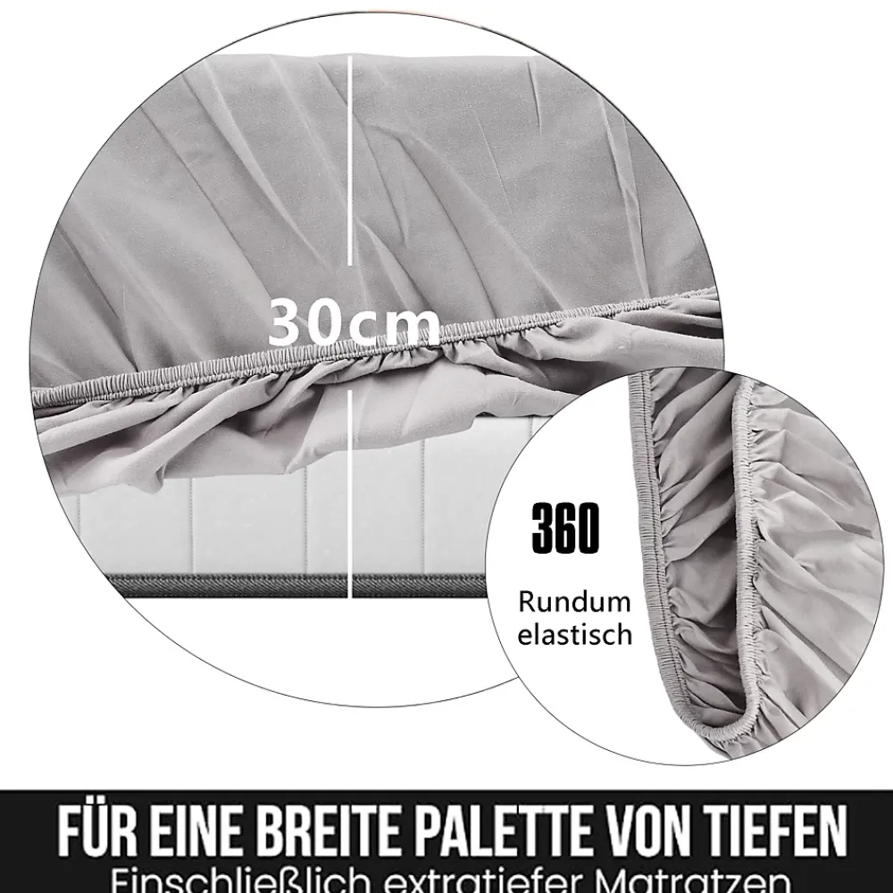 Fortuna lai 140X200 Parure de lit 4 pièces, lit double, grand lit, 1 housse de couette, 1 drap-housse et 2 taies d'oreiller,rose* Lit Coffre